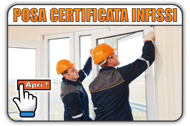 posa certificata infissi Cuneo finestre